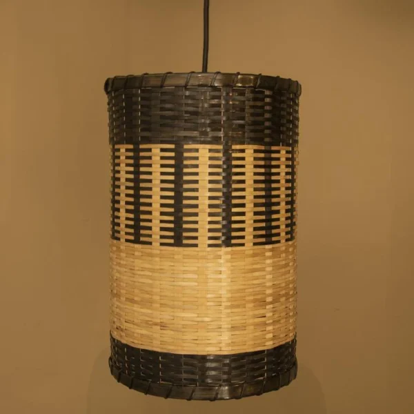 Cylindrical Cane Lamp - Image 2