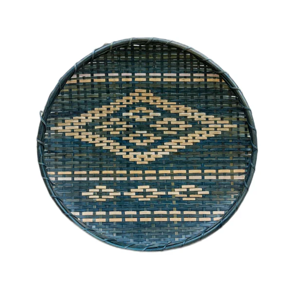 Blue And Natural Wall Plate - Image 4