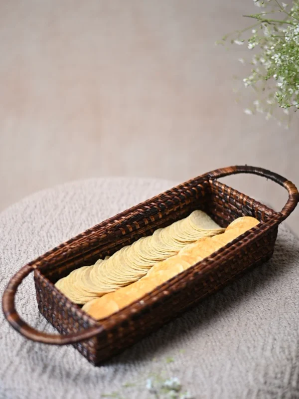 Handmade Sikki Cracker Basket - Image 3