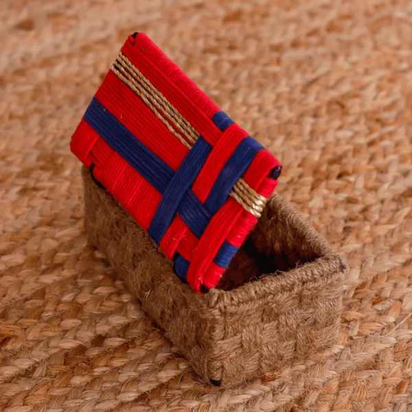 Handwoven Francais Storage Box - Image 2