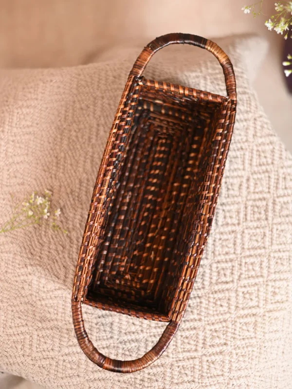 Handmade Sikki Cracker Basket - Image 4